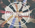 Opportunity Achievement Impossible Development Concept Royalty Free Stock Photo