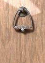 Opportunity Knocks Door Knocker Royalty Free Stock Photo