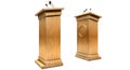 Opposing Debate Podiums