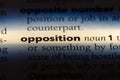 opposition