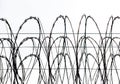 Oppressive razor wire Royalty Free Stock Photo
