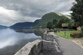 Oppstrynsvatnet lake at Geirangerfjord area, Hellesylt - Norway - Scandinavia Royalty Free Stock Photo