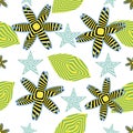 Opt art seamless pattern