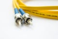 Optical connectors Royalty Free Stock Photo