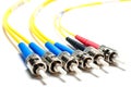 Optical connectors Royalty Free Stock Photo