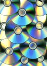 Optical disc background Royalty Free Stock Photo