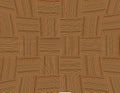 Optical effect concave intertwined brown blocks striped texture wood base background