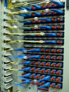 Optical fiber patch panel Royalty Free Stock Photo