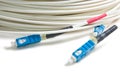 Optical Fibre Patch Cord Royalty Free Stock Photo
