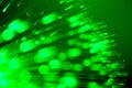 Optical fibres abstract blurred technology background Royalty Free Stock Photo