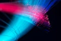 Optical fibres Royalty Free Stock Photo