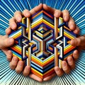 178 46. Optical Illusion Art_ A mind-bending optical i