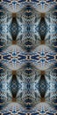 Optical illusion art seamless symmetrical vertical wallpaper