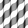 Optical Illusion art waves pattern Royalty Free Stock Photo