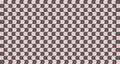 Optical illusion. Distorted chessboard