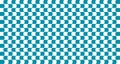 Optical illusion. Distorted chessboard