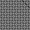 Optical illusion with geometric drawing Royalty Free Stock Photo
