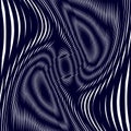 Optical illusion, moire background, abstract lined