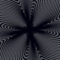 Optical illusion, moire background, abstract