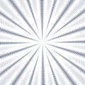 Optical illusion, moire background, abstract lined monochrome vector tiling. Unusual geometric pattern with visual effects. Royalty Free Stock Photo
