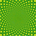 Vector Optical illusion Spin Cycle background