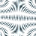 Optical illusion, vector moire background, abstract lined monoch