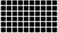 optical illusion of white dots on black squares