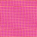 Optical illusions image moving. pattern with circles of pink color