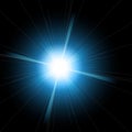 Optical lens flare glare lights super high resolution. Lighting effects of flash Royalty Free Stock Photo