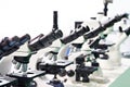 Optical microscopes in store Royalty Free Stock Photo
