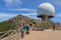 Optical Observatory on Pico do Areeiro. Tower building integrated on European Space Surveillance and Tracking program