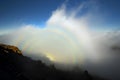 Optical phenomenon, Haleakala National Park, Maui, Hawaii