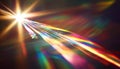 Optical Rainbow Lights Royalty Free Stock Photo