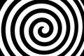 Optical spiral illusion, swirl effect