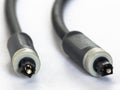 Optical Toslink cable Royalty Free Stock Photo