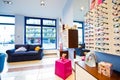 Optician's salon for children's glasses