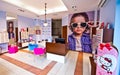 Optician's salon for children's glasses