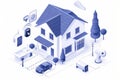 Optimize CCTV systems with surveillance cameras and learning models for advanced real-time home safety monitoring.