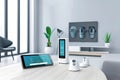 Optimize home automation networking within security concepts, ensuring protection and intrusion prevention with sturdy wireless me