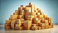 Optimize Warehouse Space and Shipping Efficiency with Strategically Stacked Parcels