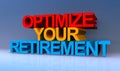 Optimize your retirement on blue