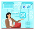 Optimized data management solutions with AI technology.
