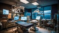 Optimizing Surgical Care, A Modern Hospital Operation Room, Generative AI