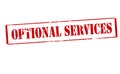 Optional services Royalty Free Stock Photo