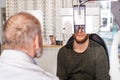 Optometric exam