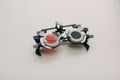 Optometrist diopter at the optician salon shop Royalty Free Stock Photo