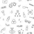 Eyesight examination pattern Royalty Free Stock Photo
