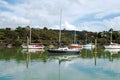 Opua marina at the Bay of Islands New Zealand