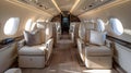 Opulent Air Travel: The Pinnacle of Skyborne Luxury and Comfort. Concept Luxury Travel, Airline