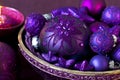 Opulent Christmas Decoration In Purple And Pink